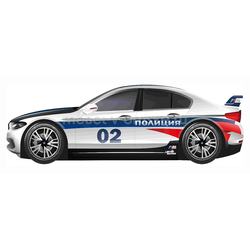 ЗБ017 Кровать Полиция NEW. Размер: 740*570*1740. Спальная зона: 700*1600.