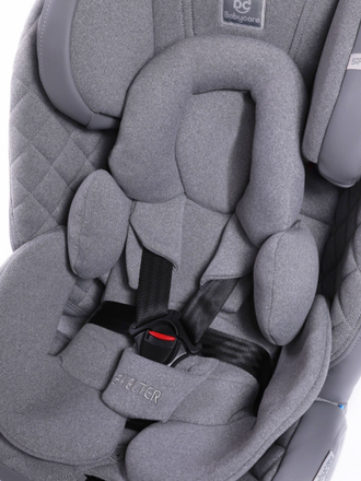 Автокресло Baby Care Shelter 0-36кг, IsoFix, поворотная база 360, Eco Grey Melange