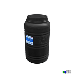 Емкость 100 литров вертикальная  черная