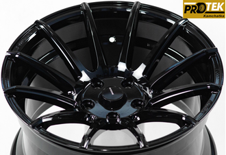 Комплект дисков R17 9,5J ET+25 5*114,3 Shogun RS-Z Черный (S136)