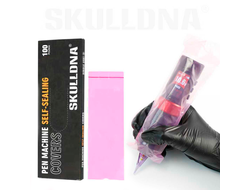 Барьерная защита AVA Skulldna Pen Machine Self-Sealing Pink 65x180mm, 100 шт