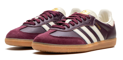 Кроссовки Adidas Samba OG Maroon Gold Metallic