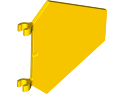 Flag 5 x 6 Hexagonal, Yellow (x1435 / 4257525 / 6090815 / 6331731)