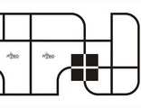 Поля для соревнований по робототехнике Arduino, Lego, Open