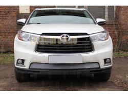 Защита радиатора Toyota HIGHLANDER U50 2013-2016 chrome низ