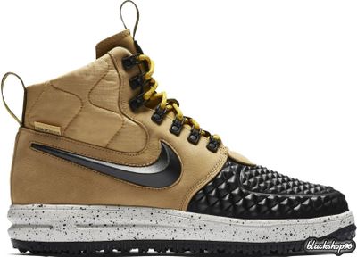 NIKE LUNAR AIR FORCE DUCKBOOT ЖЕЛТЫЕ (C МЕХОМ) (40-45)