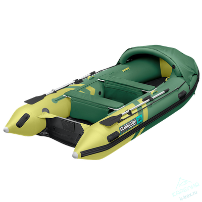 Лодка ПВХ Gladiator AirPro E380Pro НДНД