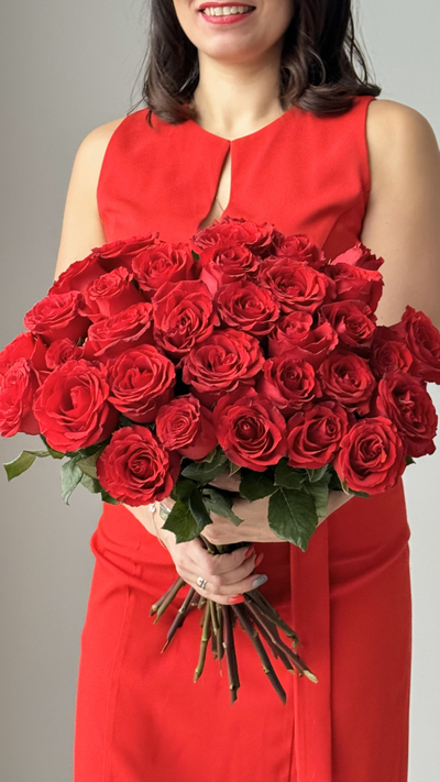 Букет 60 на день влюбленных