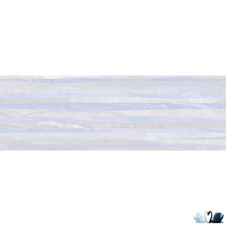 Плитка настенная Laparet Diadema голубой рельеф 20х60 см, глянец, под Оникс купить в магазине Marysя