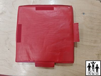 Модульный мягкий пол DNN 30х30х2 см тент красный