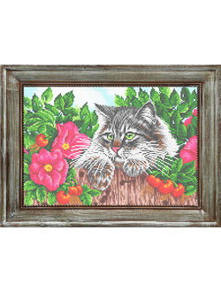 Серый кот, К3225