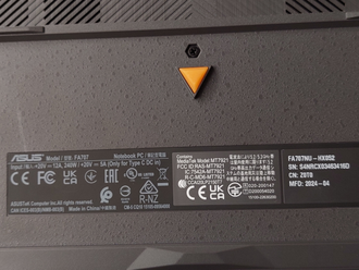 ASUS  TUF Gaming A17 FA707NU-HX052 ( 17.3 FHD IPS 144Hz  Ryzen 5 7535HS  RTX4050(6Gb) 16Gb 1024SSD )