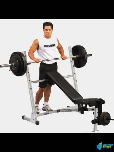 Универсальная скамья для жима Powerline POB44