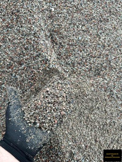 песок повышенной крупности