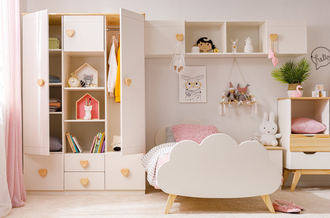 Антресоль ТК №3 из массива сосны 170 х 32 х 36 см