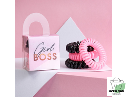 Набор резинок-пружинок для волос, 4 шт, 5091958