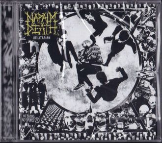 Napalm Death - Utilitarian купить диск в интернет-магазине CD и LP "Музыкальный прилавок" в Липецке