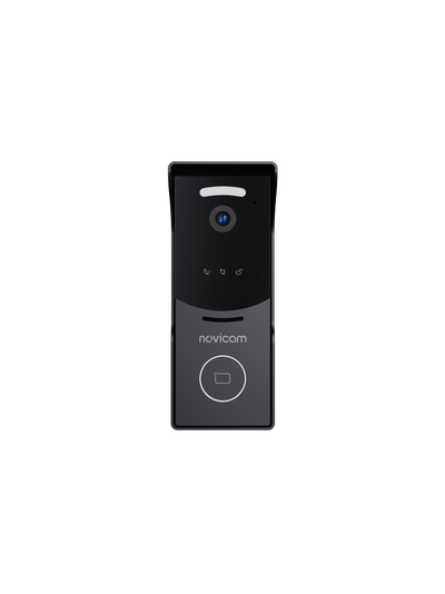 IMPULSE 7 IP WIFI KIT WHITE - комплект из 7" HD сенсорного WIFI монитора и вызывной панели с считывателем RFID-ключей Mifare, встроенный регистратор (фото) (Tuya/Smart Life)