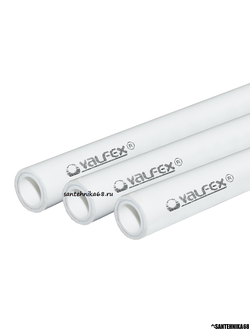 Труба пп полипропилен армированная алюминием 32 Valfex SDR6 PN25