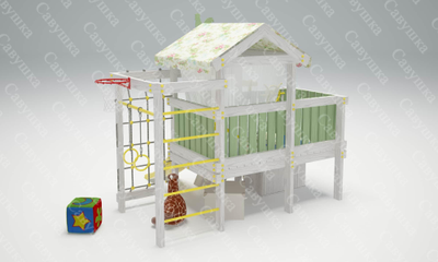 ИГРОВОЙ КОМПЛЕКС - КРОВАТЬ САВУШКА BABY - 3