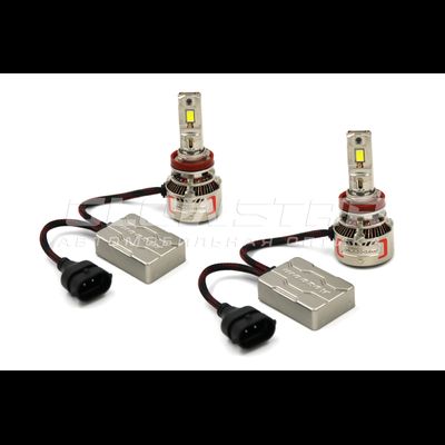 Aozoom P13/H11 с вентилятором 12V 100W 11000Lm (комплект, 2шт)