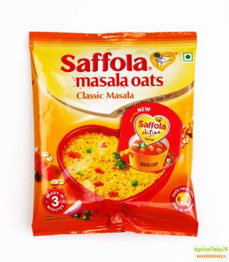 Саффола МАСАЛА ОУТС КЛАССИЧЕСКИЕ, хлопья из 100% цельного овса, 39 г / Saffola Classic Masala Oats