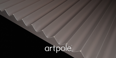 Гипсовая панель ZIGZAG platinum артикул М-0069-pl