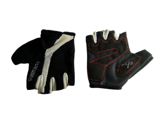 Велоперчатки Shimano Touring Gloves, L, кор. пал., черн./бел., ECWGLBSNS31YL4