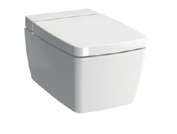 Подвесной унитаз 56 см с функциями VitrAflush и VitrAfresh безободковый, с емкостью для чистящей жидкости, 7672B003-1686