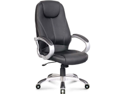 Кресло офисное Канзас черная экокожа