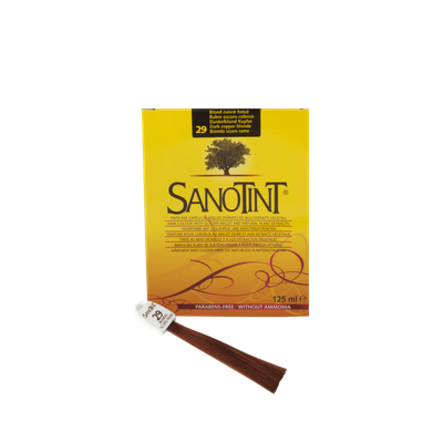 КРАСКА ДЛЯ ВОЛОС САНОТИНТ №29 ТЁМНО-РУСЫЙ МЕДНЫЙ