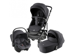 Коляска 3в1 Britax Roemer Smile 5Z, Style Carbon Black + BS CORE Midnight Grey