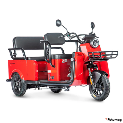 Электротрицикл Wanshida LC-F200 60V 1000Вт красный