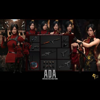 Ада Вонг (Resident Evil 4 Remake) - Коллекционная ФИГУРКА 1/6 Ada (MT018) - MTTOYS