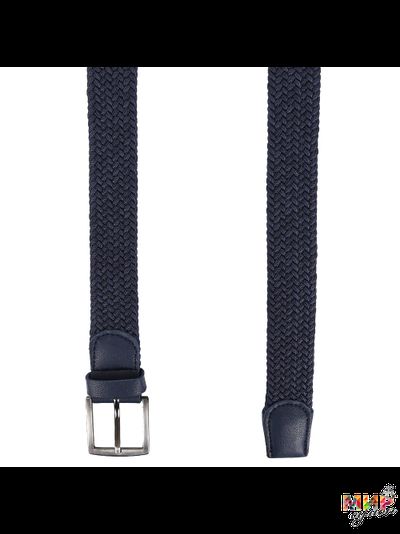 FR02PU-blue FABRETTI Ремень жен/муж текстиль
