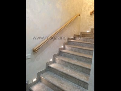 Окончание поручня №2 из массива бука