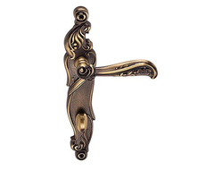 Ручки винтажные на планке Genesis Rizo античный кофе