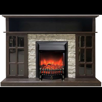 Электрокамин Бордо AO M6 с очагом Fobos