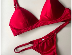 Gigi cup red silk