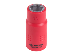 Головка торцевая диэлектрическая шестигранная 1/2", 13 мм KING TONY 4335VE13M