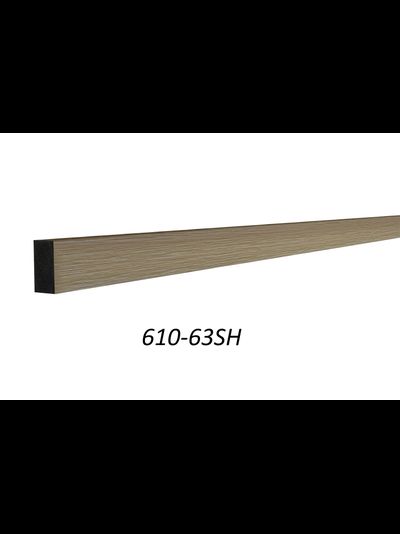 Молдинг из дюрополимера Decor Dizayn 610-63SH, 3 метра