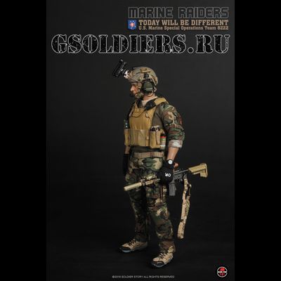 Коллекционная фигурка 1/6 MARINE RAIDERS TODAY WILL BE DIFFERENT MSOT 8222 (SS094) - Soldier Story