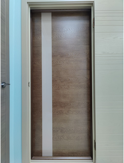 Межкомнатная Дверь КАМЕЛИЯ К5 тон 45 шпон горизонт