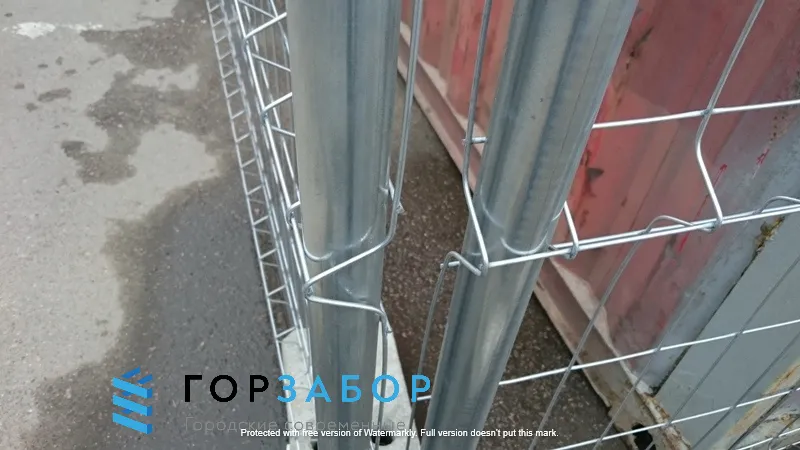 Переносное ограждение для стройплощадки