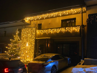 Украшение домов к Новому Году