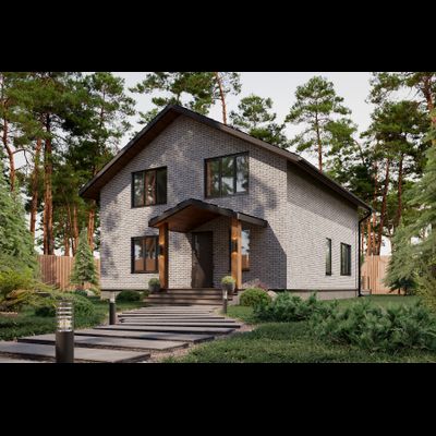 Двухэтажный дом с пятью спальнями 141м² (S2)