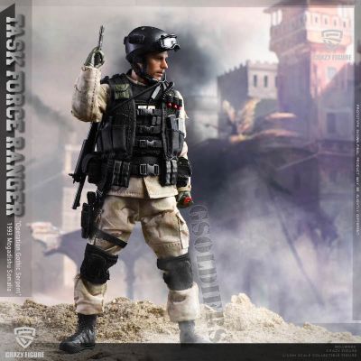 Командир отряда "Дельта" военного спецназа США - Коллекционная фигурка 1/12 scale US Delta Special Force - Leader  (LW002) - CrazyFigure