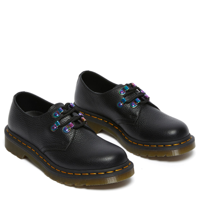 Dr Martens ботинки 1461 Iridescent черные мужские