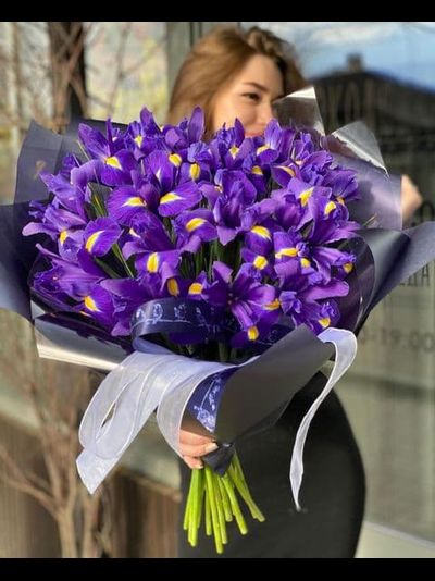 Букет из ирисов