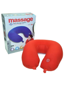 ПОДУШКА-ПОДГОЛОВНИК МАССАЖНАЯ NECK MASSAGE CUSHION ОПТОМ